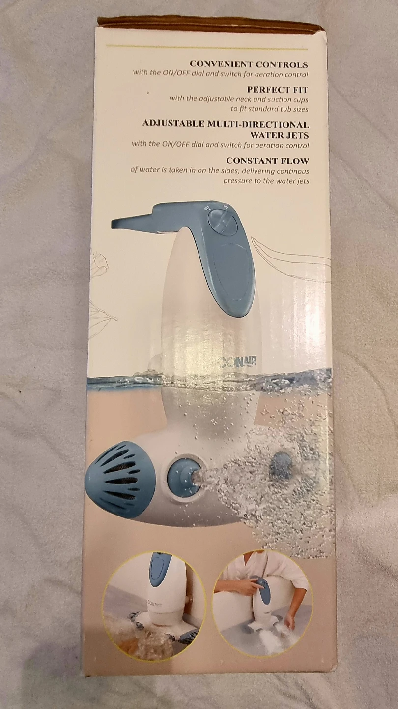 Conair Portable Bath Spa with Dual Hydro Jets - photo 2