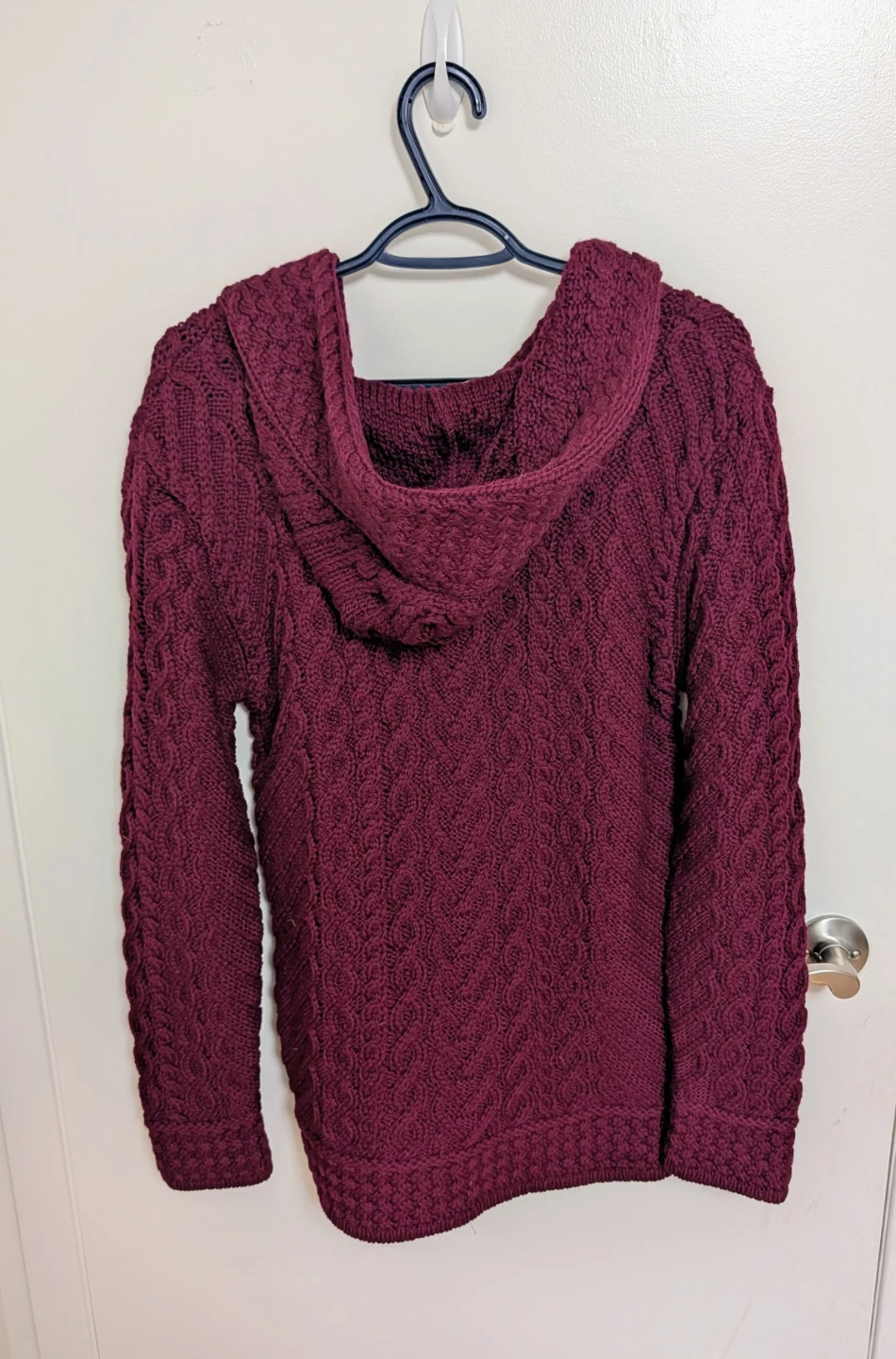 Brand New with Tags Aran Burgundy Sweater - Women's Large - photo 5