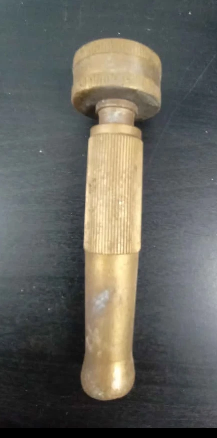 Brass Adjustable Water Hose Nozzle - photo 3