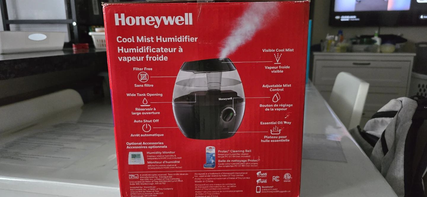 Honeywell Mist Mate Cool Mist Humidifier HUL525B - photo 2