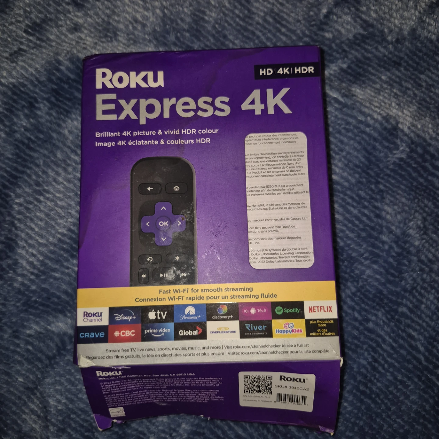 Roku Express 4K Streaming Media Player