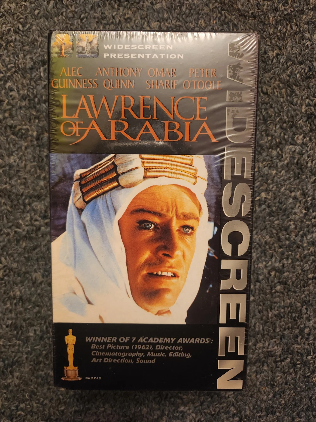 Lawrence of Arabia Widescreen VHS Movie