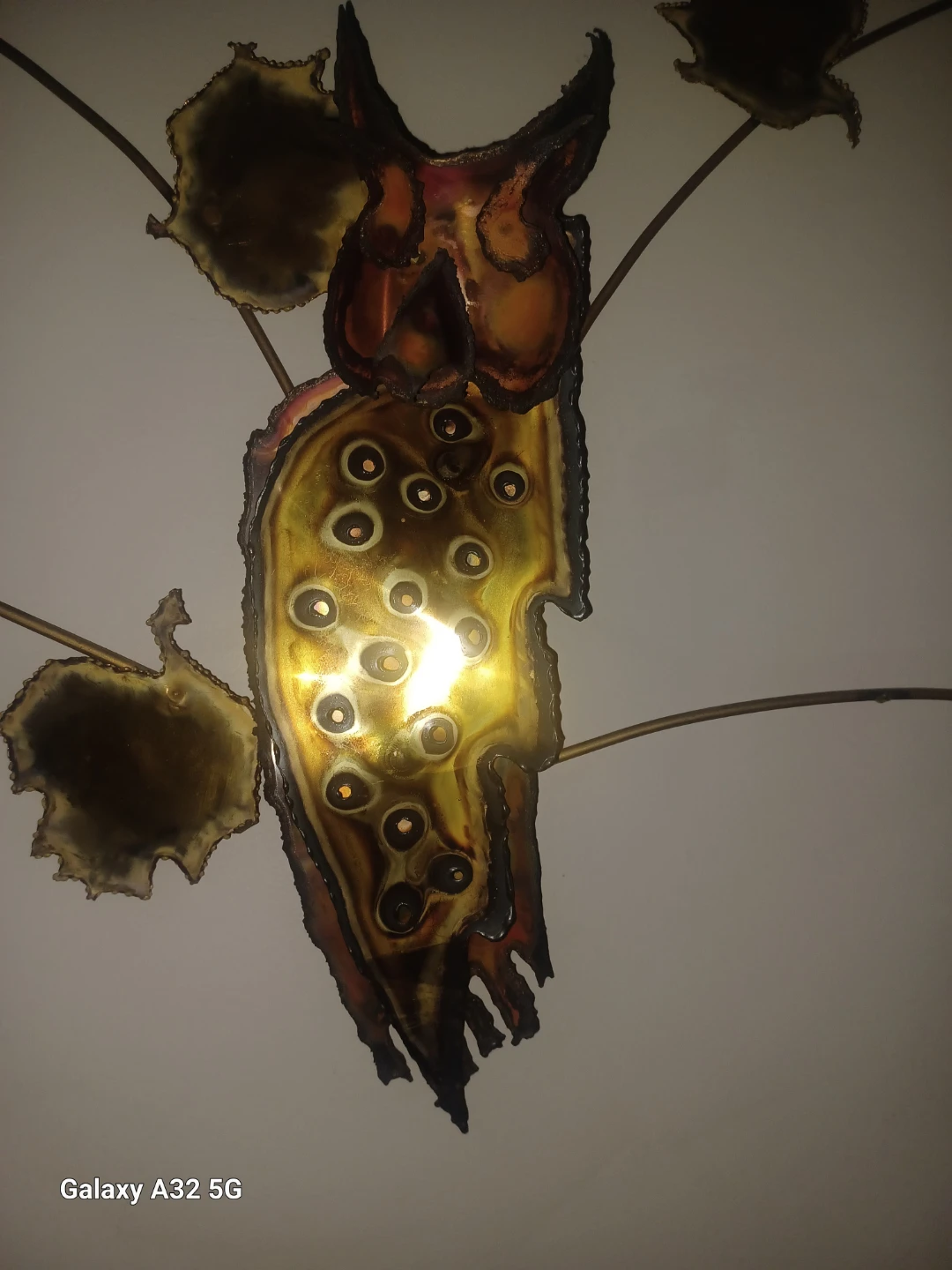 Metal Owl Wall Art Sculpture - photo 4
