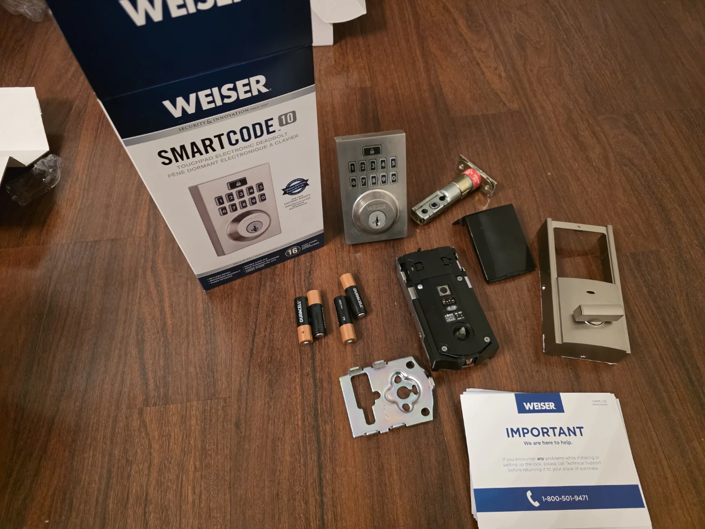 Weiser SmartCode 10 Electronic Deadbolt - photo 3