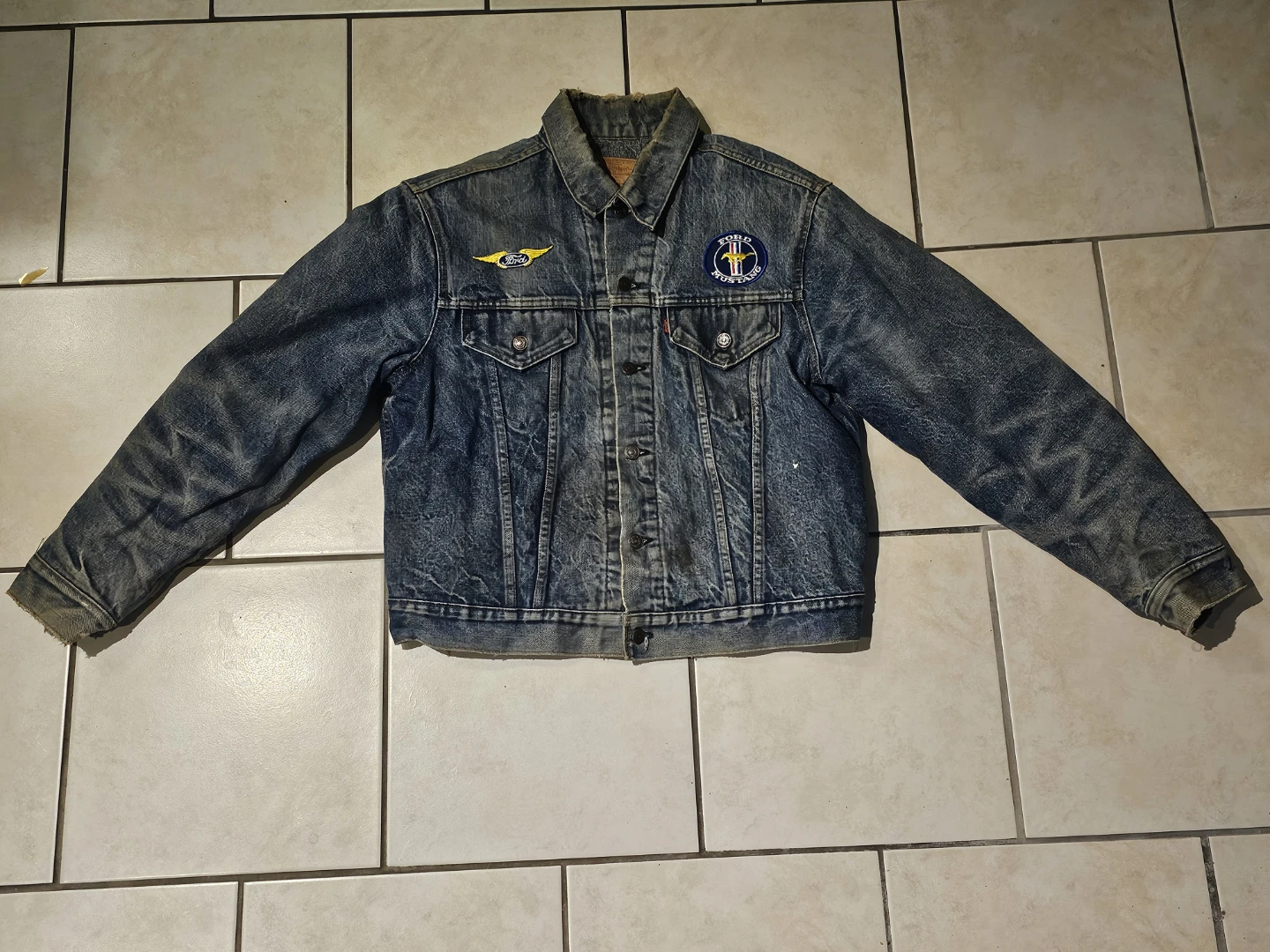Levi's Denim Jacket - Ford Mustang Edition - Size 46