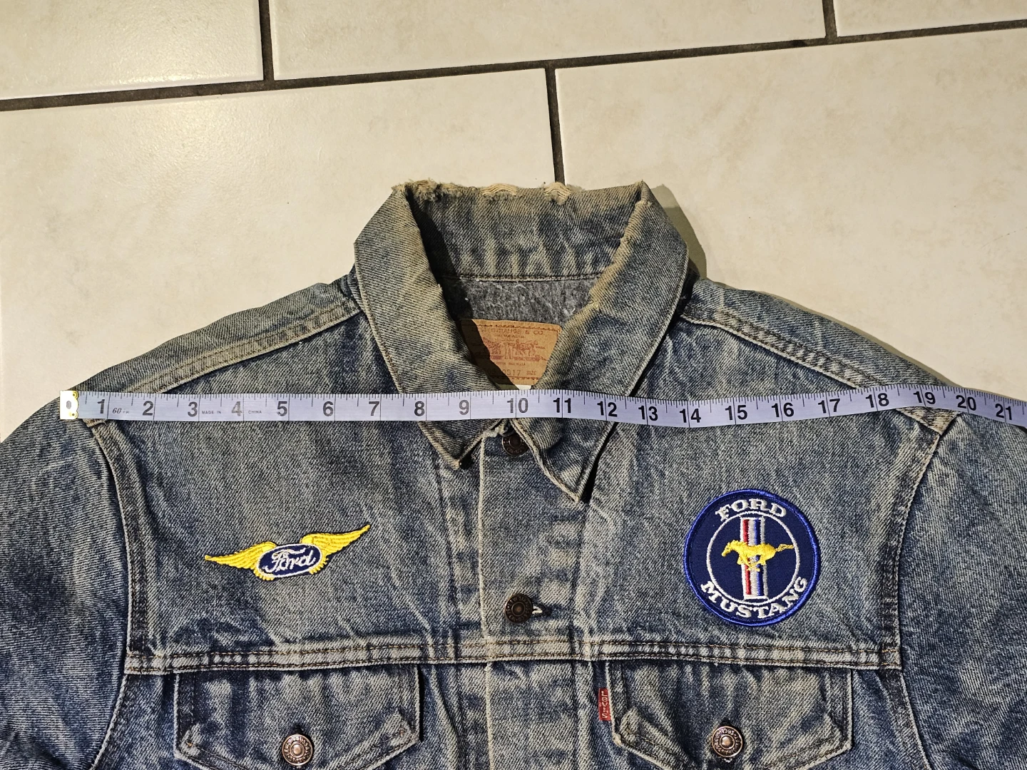 Levi's Denim Jacket - Ford Mustang Edition - Size 46 - photo 2