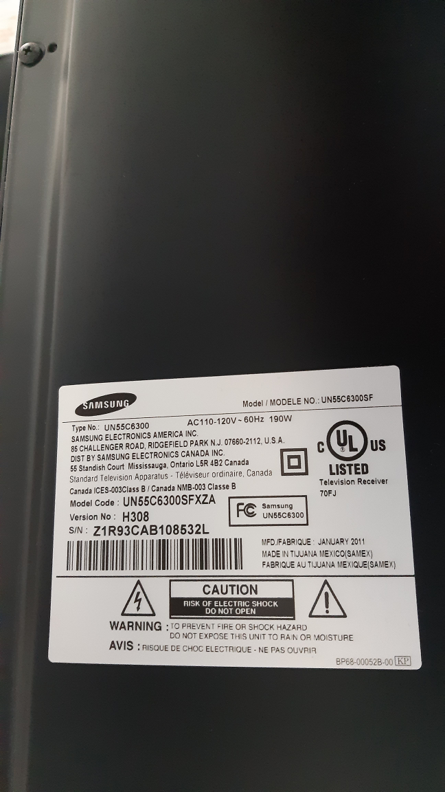 Samsung 55" LED TV - photo 5