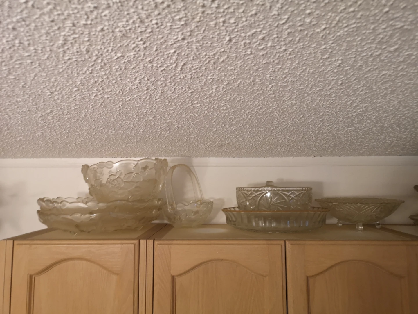 Assorted Glass Serving Bowls and Dish Set