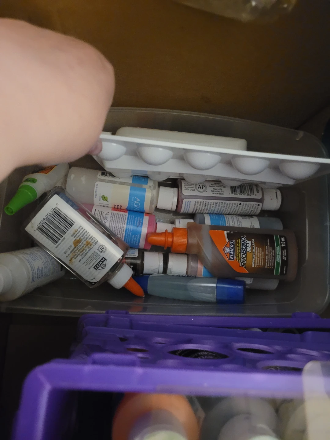 Assorted Craft Paints and Glitters - photo 3