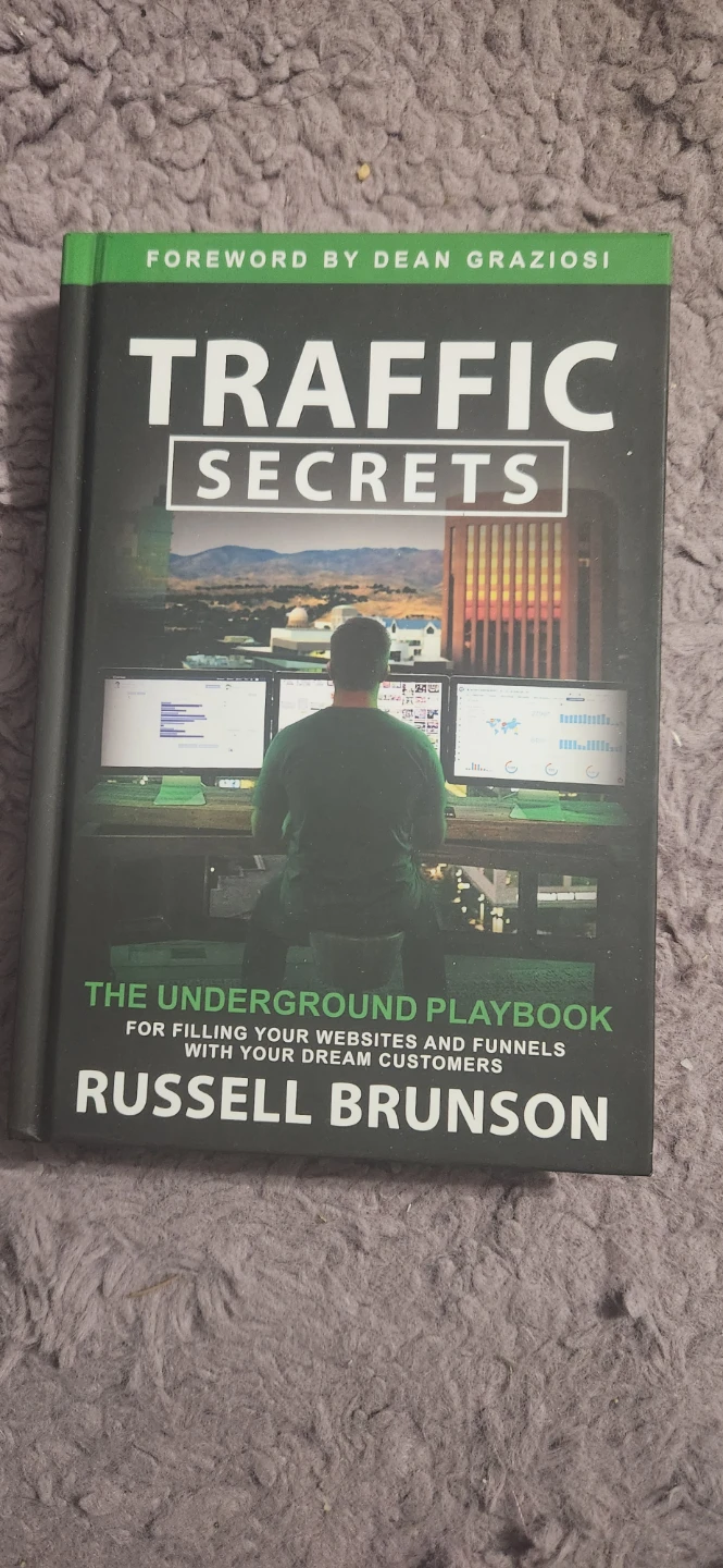 Traffic Secrets: The Underground Playbook by Russell Brunson