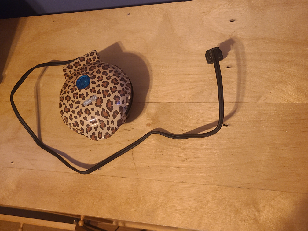Dash Leopard Print Mini Waffle Maker