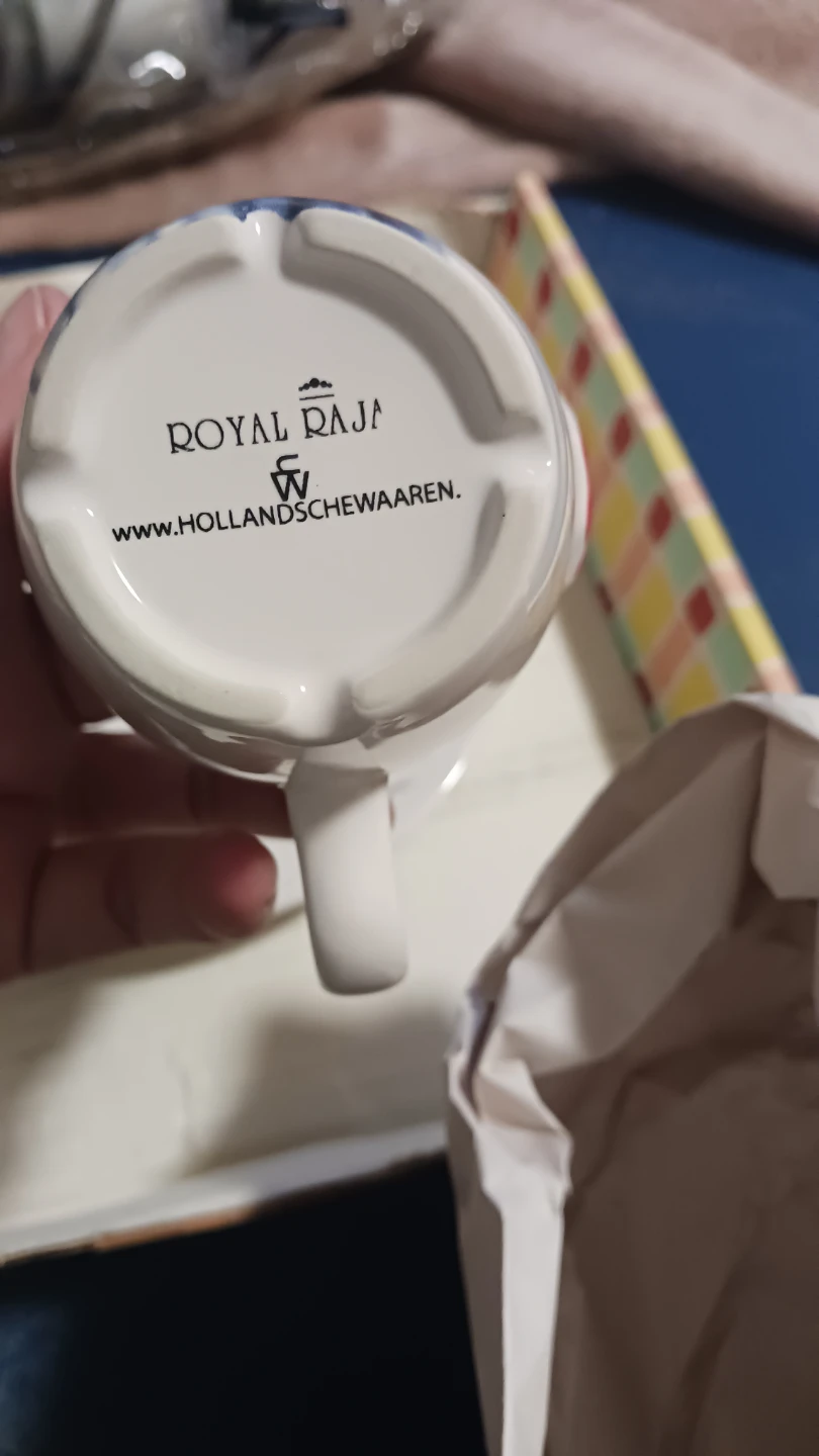 Royal Raja Ceramic Coffee Mug and Saucer Set - photo 4