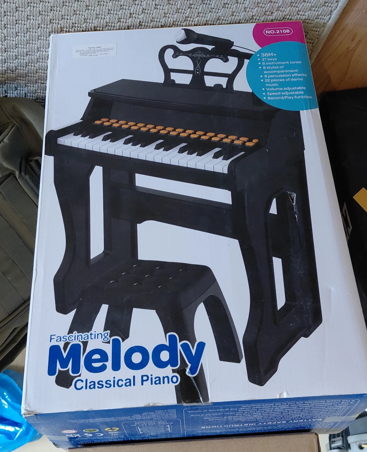 Fascinating Melody Classical Piano with Microphone