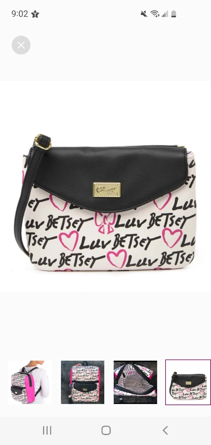 BETSEY JOHNSON LUV BACKPACK 🥕 - photo 3