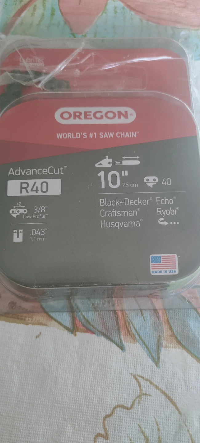 Oregon AdvanceCut R40 Chainsaw Chain - 10 inch
