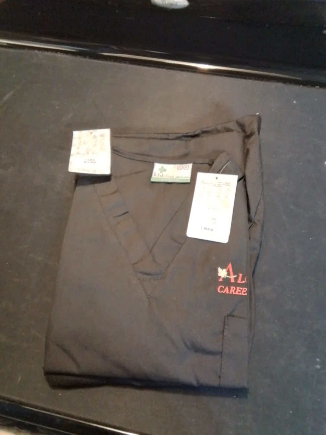 Klikfifs Black Scrub Top - Large - Algonquin Careers Academy - photo 2
