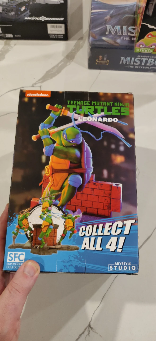 Rare TMNT Michelangelo & Leonardo Figures - photo 3