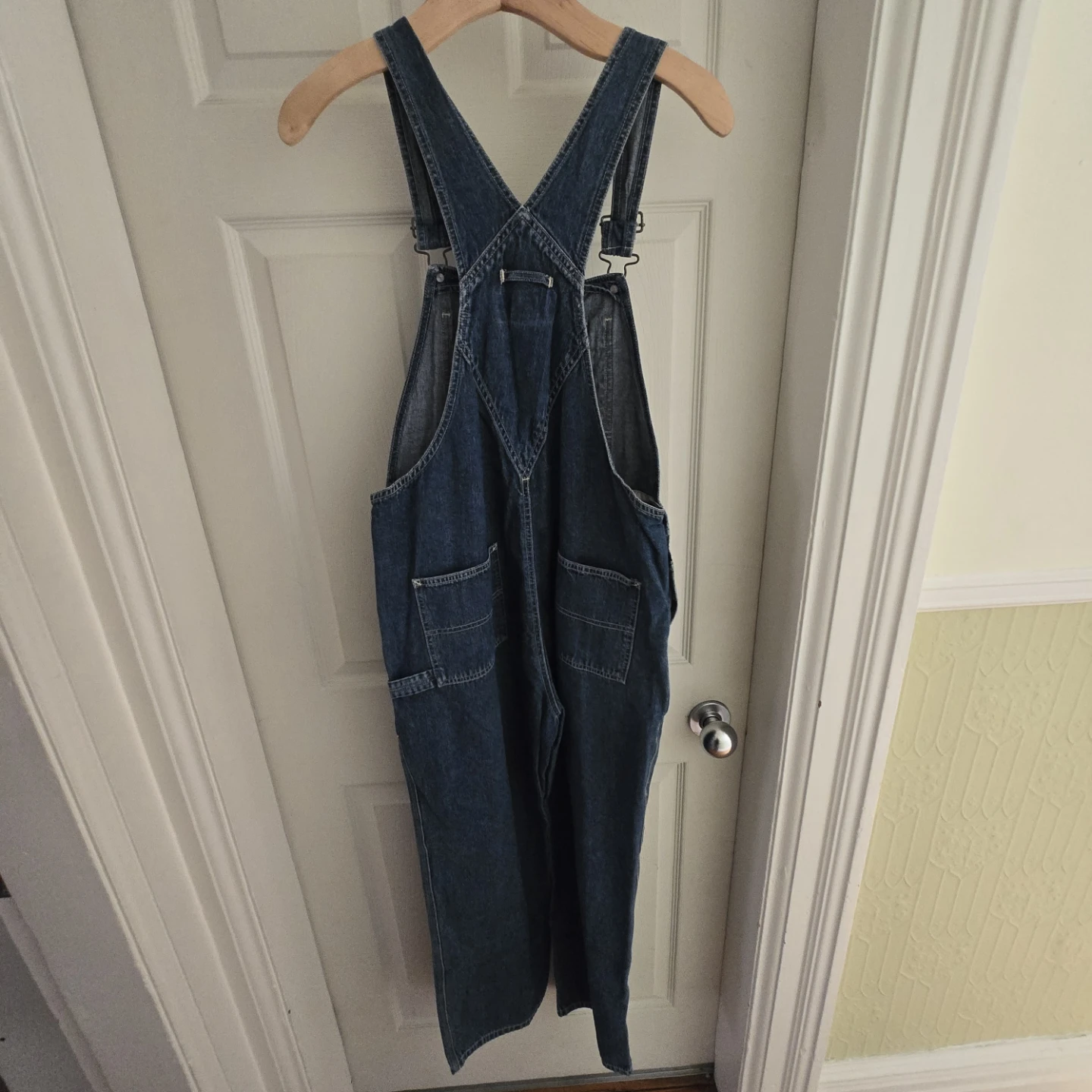 Old Navy Women's Denim Overalls Size Small - photo 2