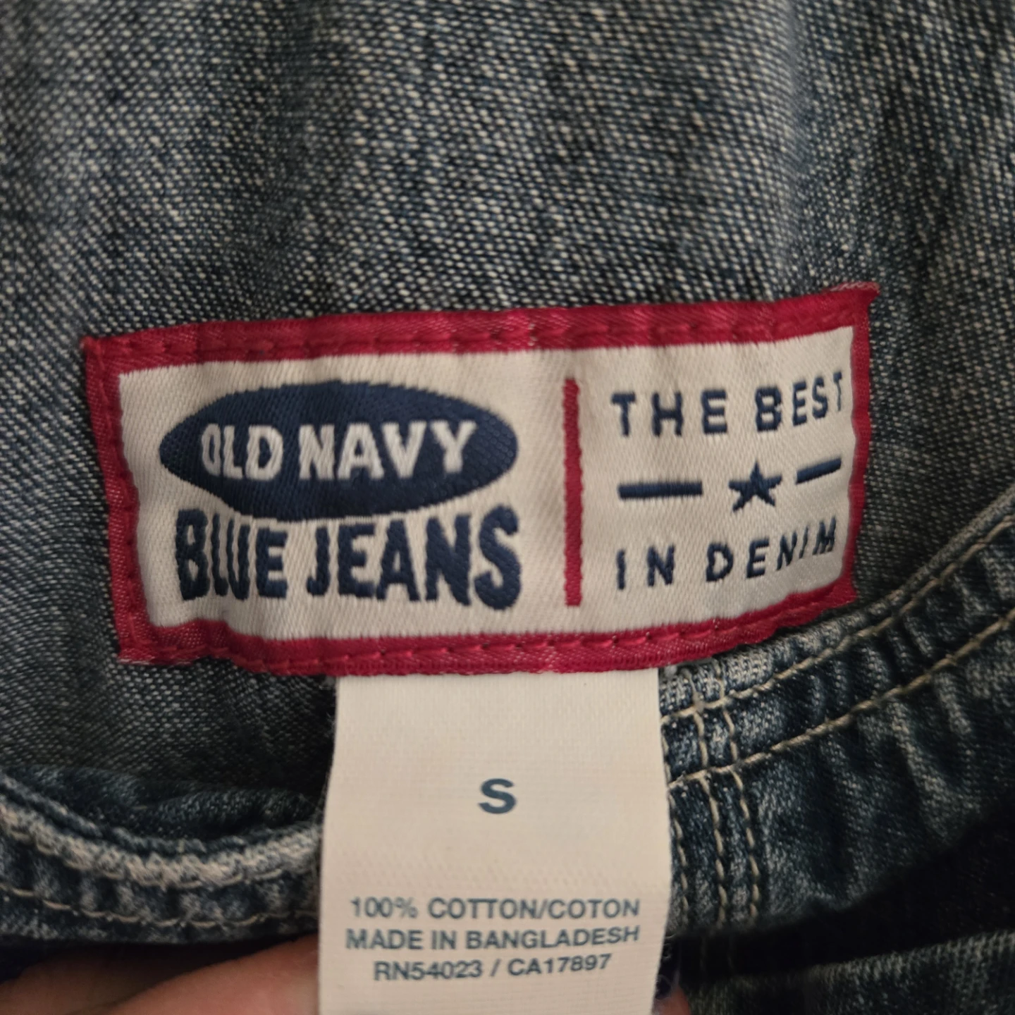 Old Navy Women's Denim Overalls Size Small - photo 3