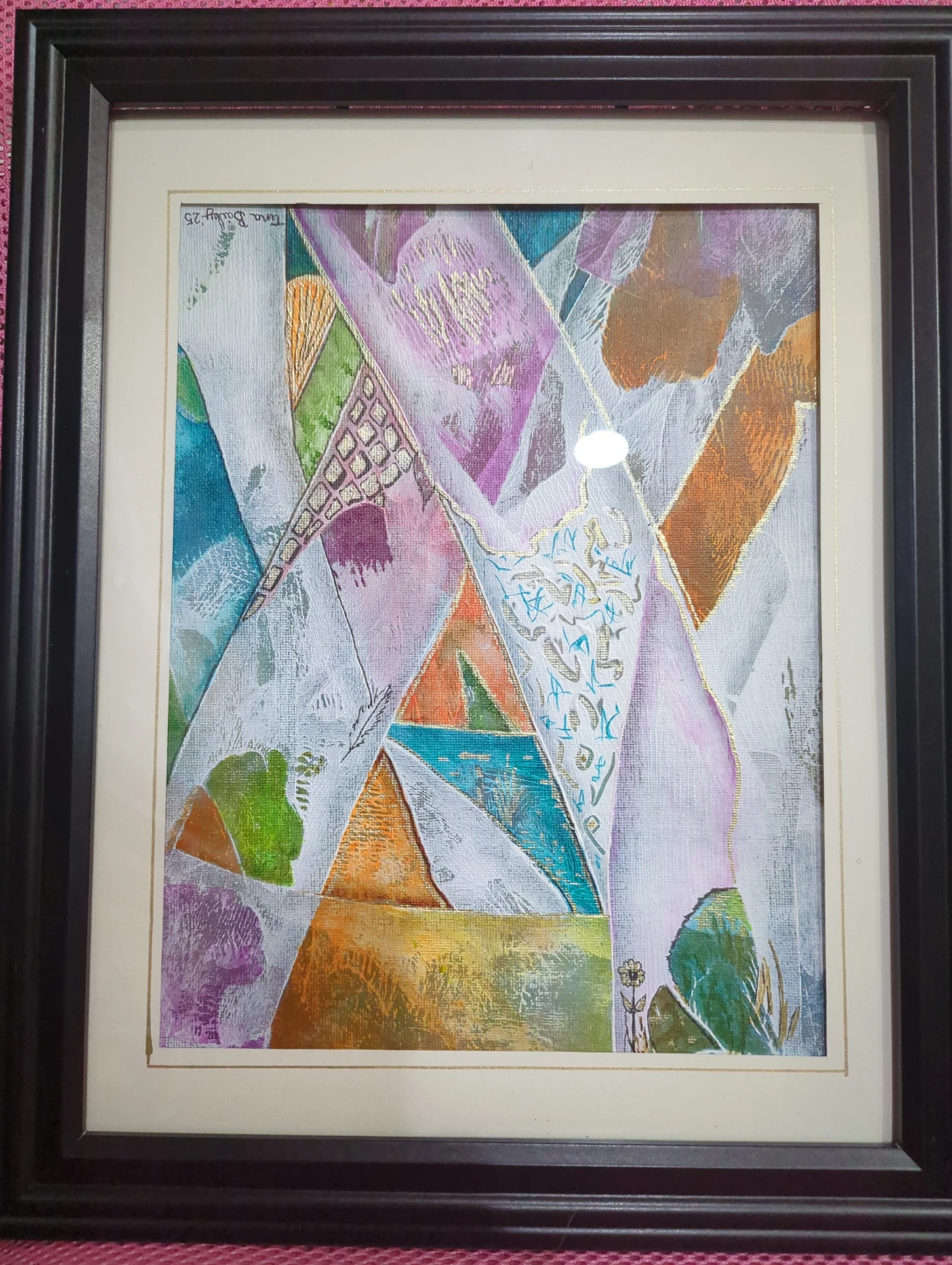 Framed Abstract Art Print