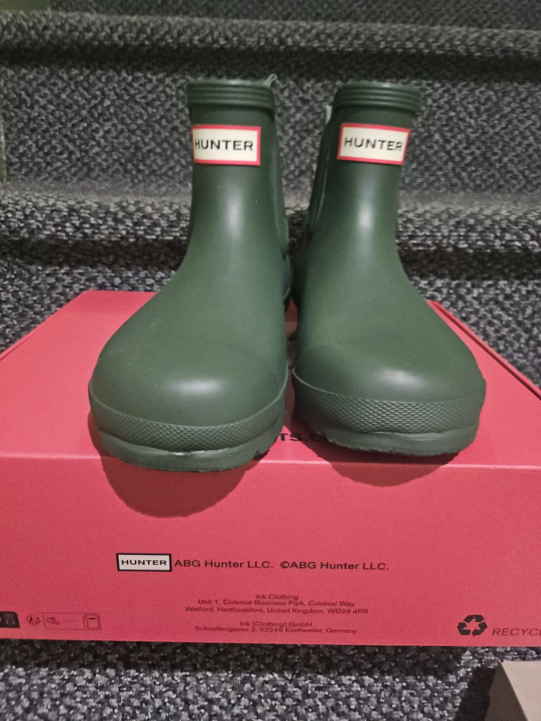 Hunter Women's Original Chelsea Boots - Hunter Green, UK 4