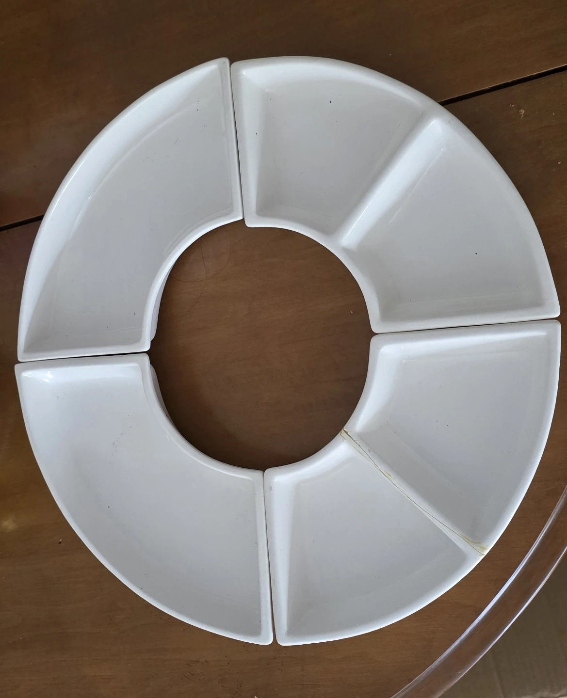 Signature Housewares Divided Serving Platter