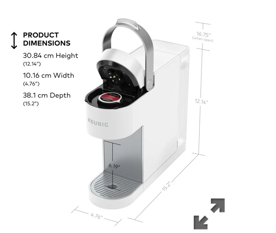 Keurig K-Mini Plus Coffee Maker - White - photo 2