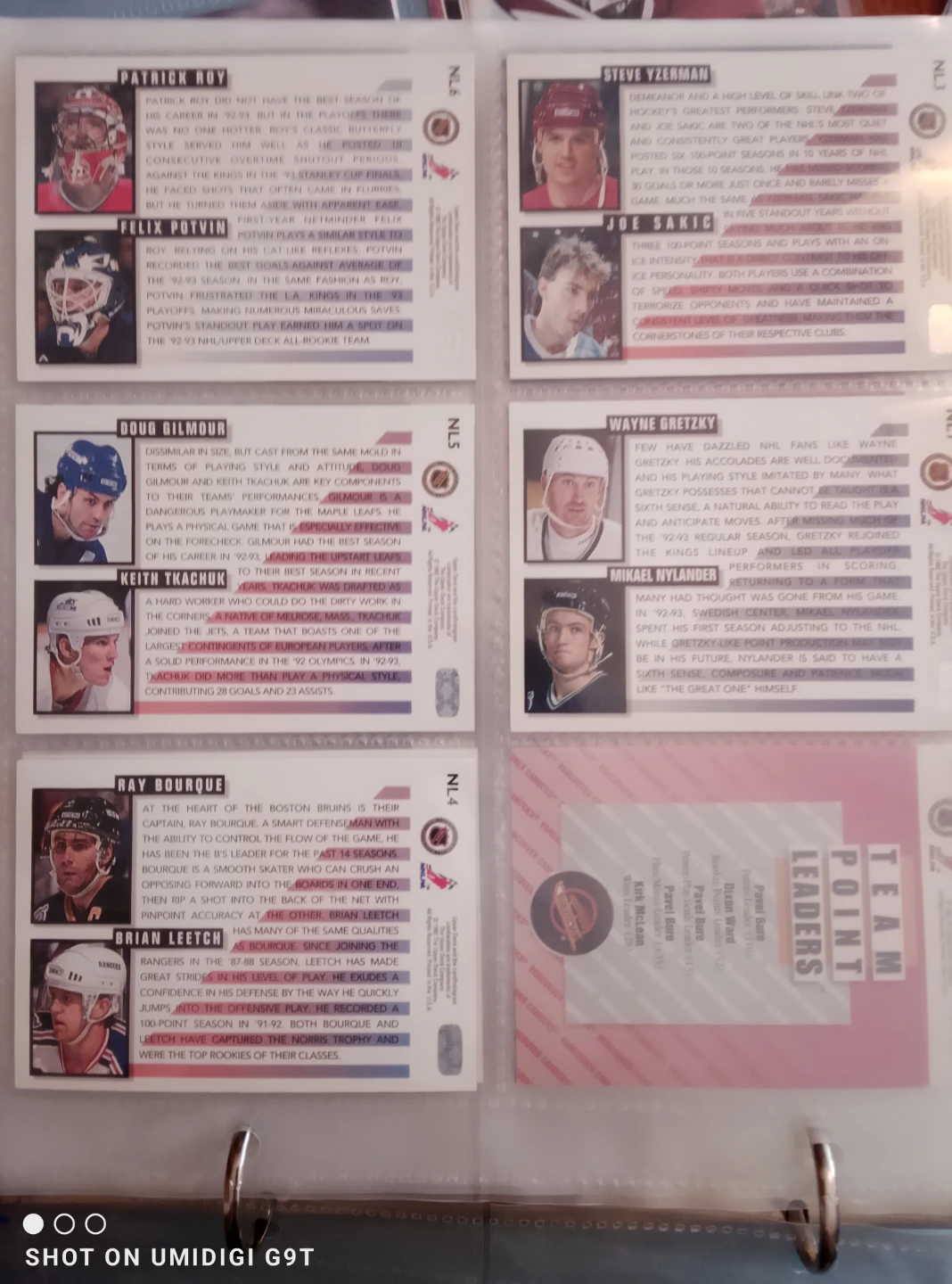 1992-93 NHL Upper Deck Hockey Cards - photo 2