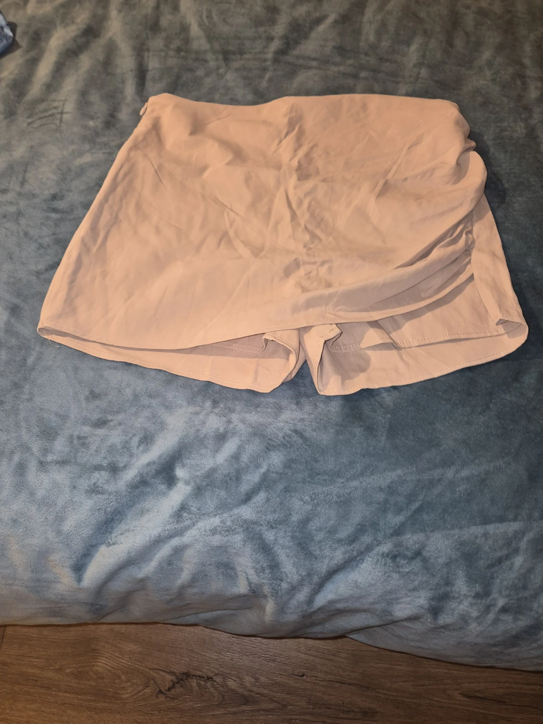 Pink Ruched Skort