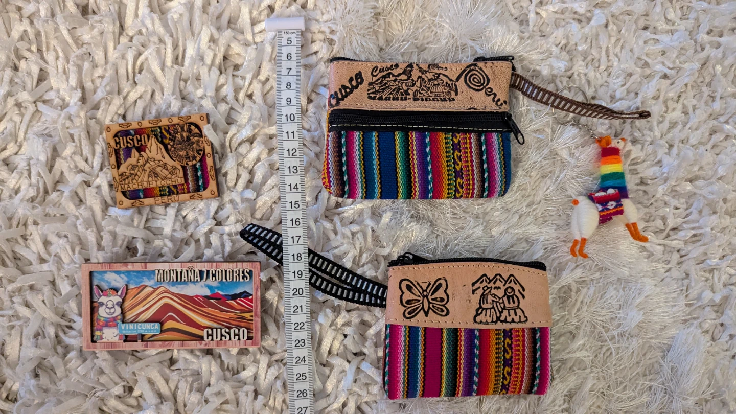 Authentic Peru Souvenir Coin Purses & Magnets Lot 🏆 - photo 3