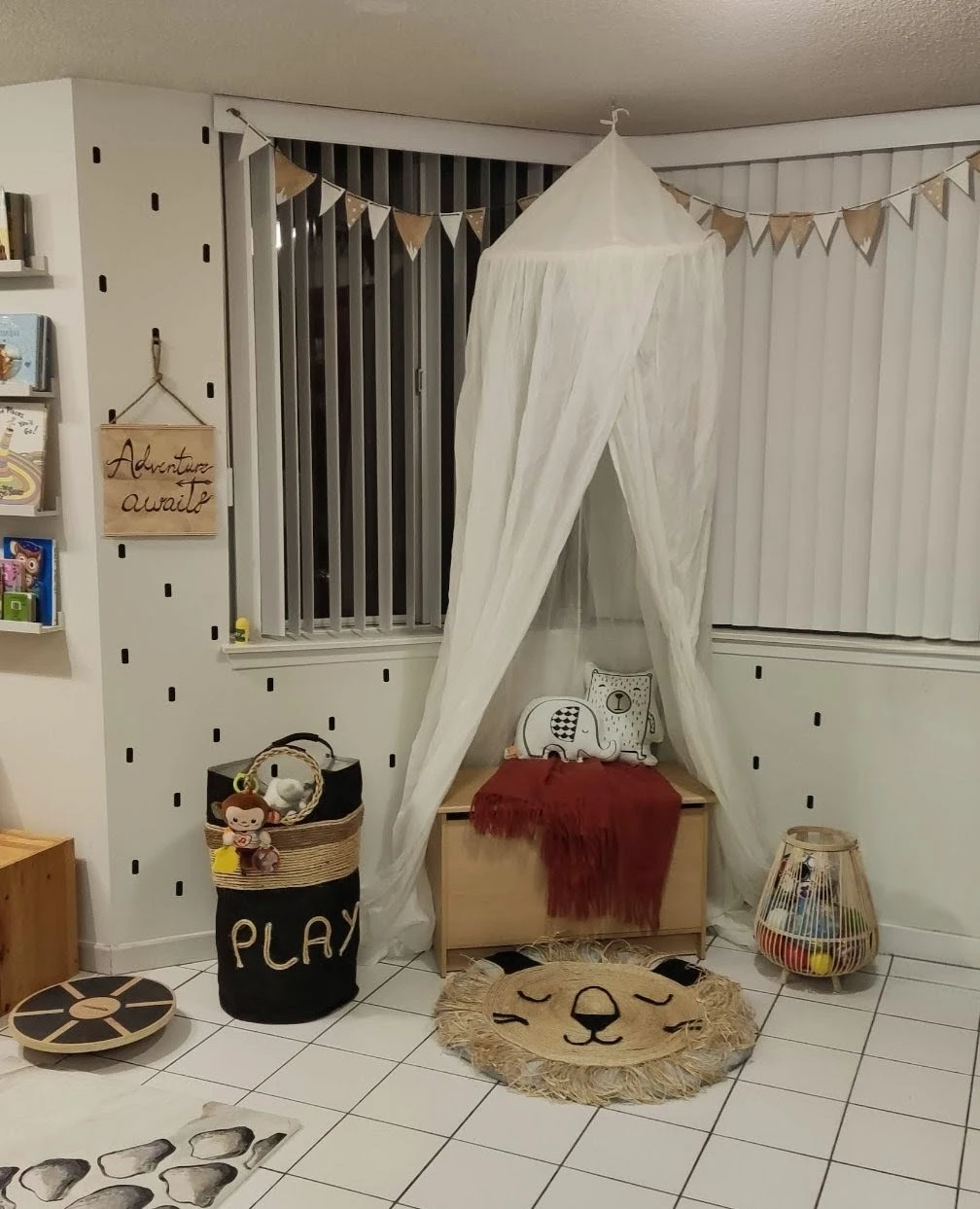 Neutral garland for nursery/kids room - photo 5