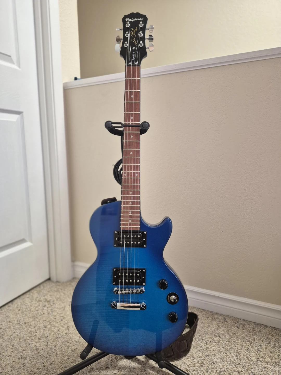Epiphone Les Paul Special II Trans Blue Electric Guitar