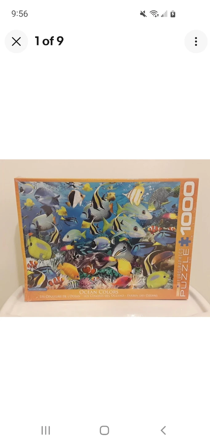 OCEAN COLORS PUZZLE 🏆