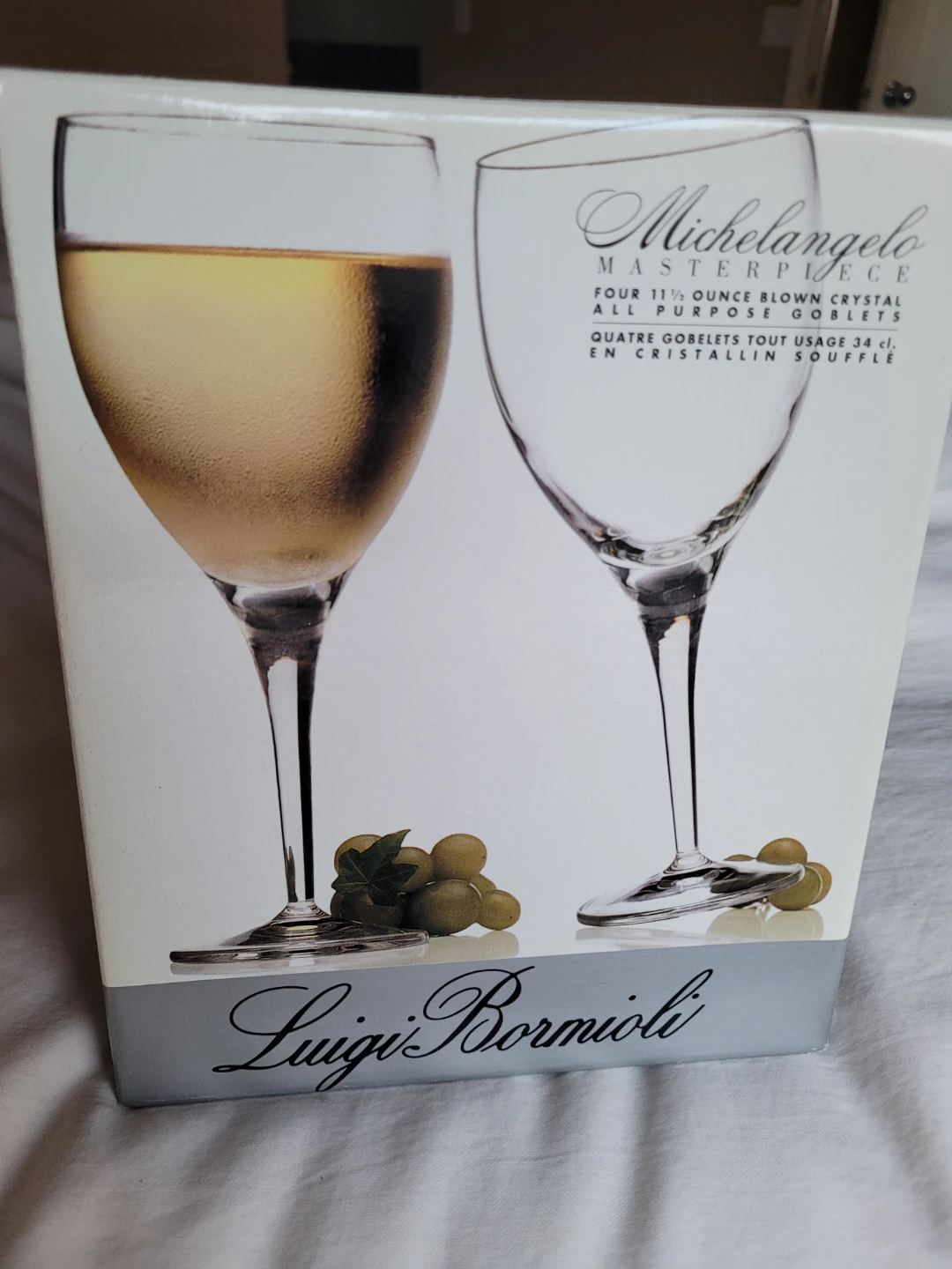 🏆Luigi Bormioli Michelangelo Set of 4 All Purpose Wine Glasses🏆 - photo 5