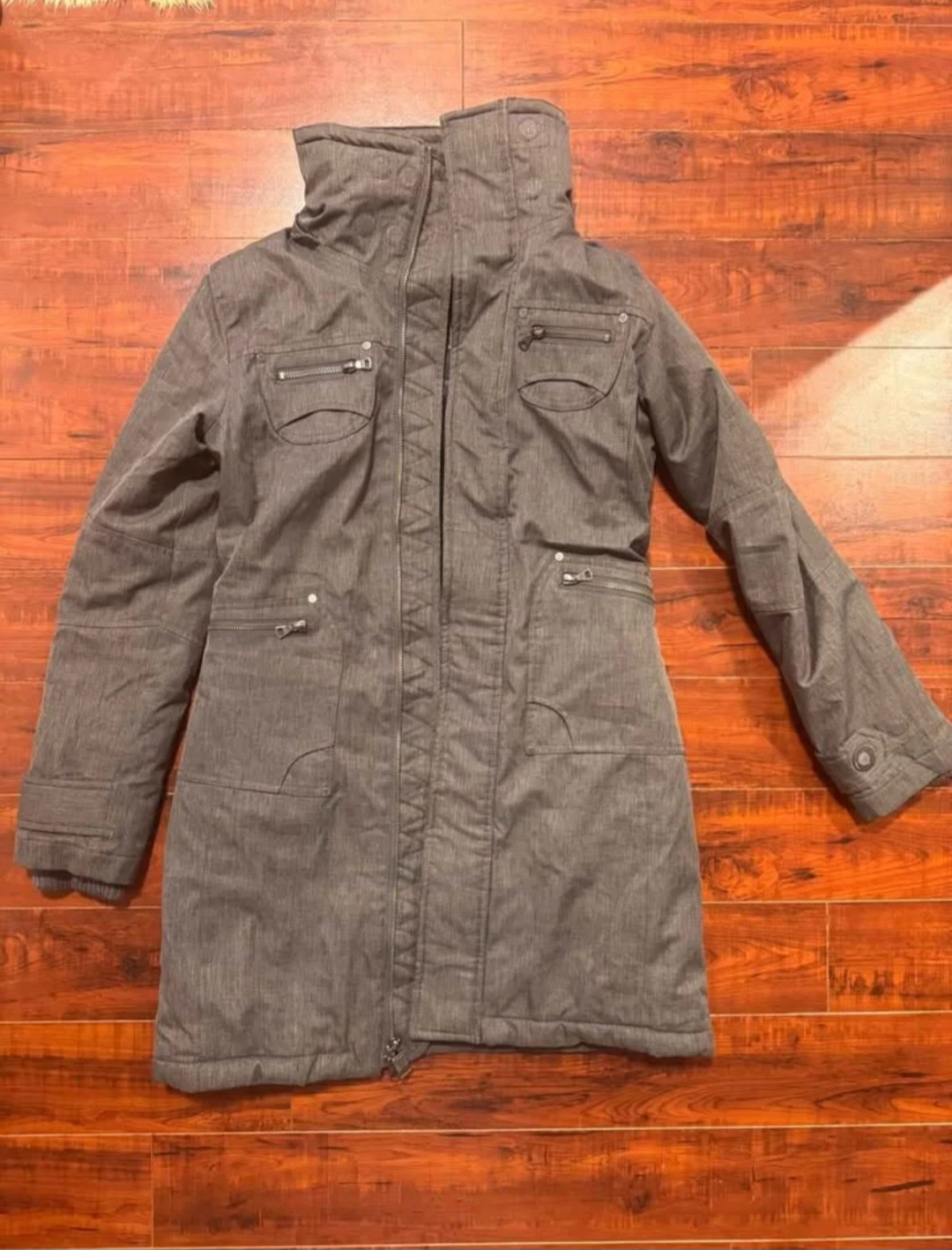TNA Grey Parka - XS