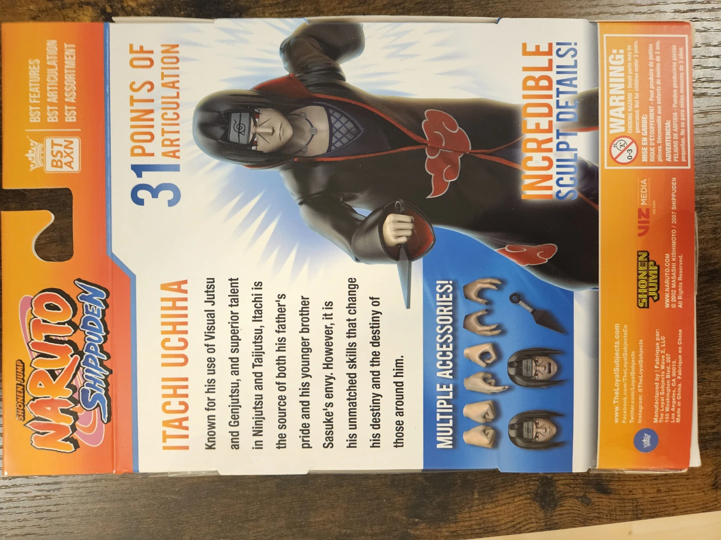 Naruto Shippuden Itachi Uchiha Action Figure - photo 5