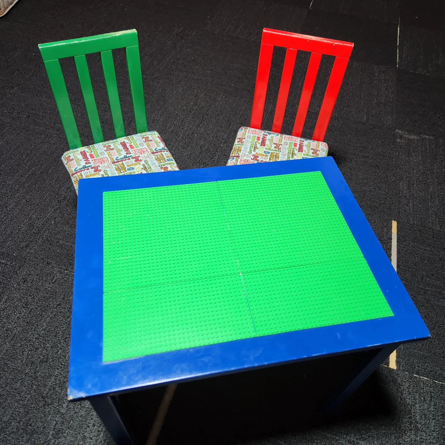 Kids LEGO Activity Table and Chairs Set