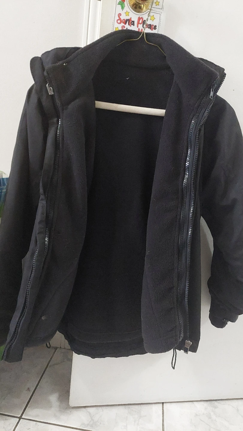 Black Jacket with Fleece Liner - YS - photo 3