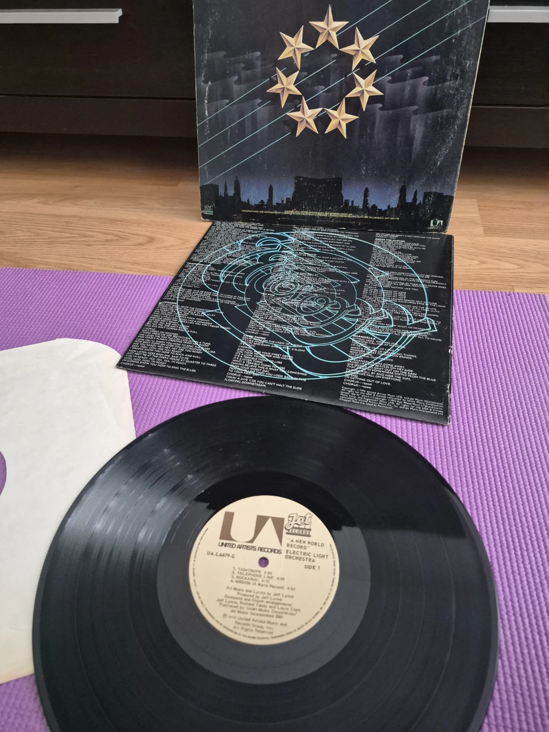Electric Light Orchestra A New World Record Vinyl Record LP🏆 - photo 4