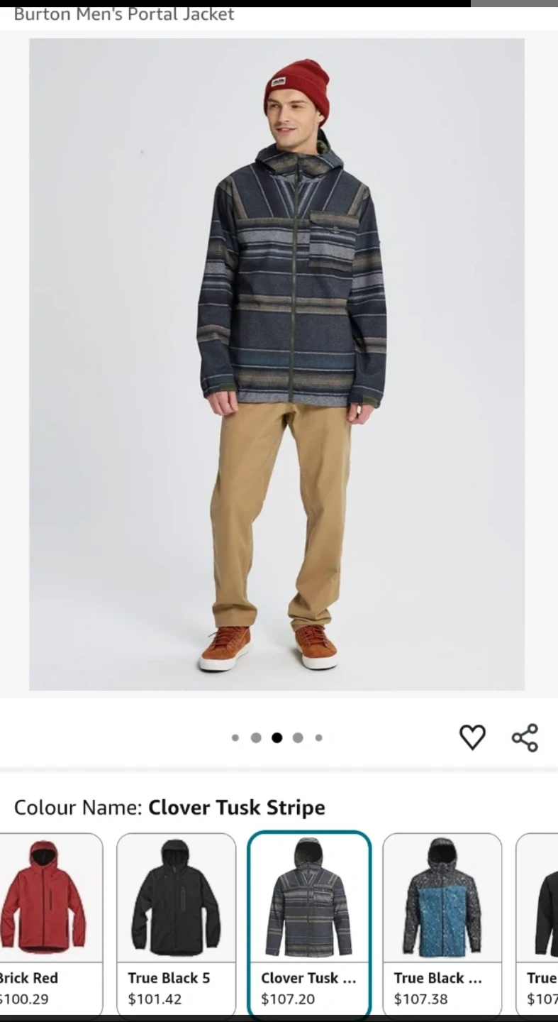 (NEW) Burton Durable Goods Portal Snowboard Jacket - photo 2