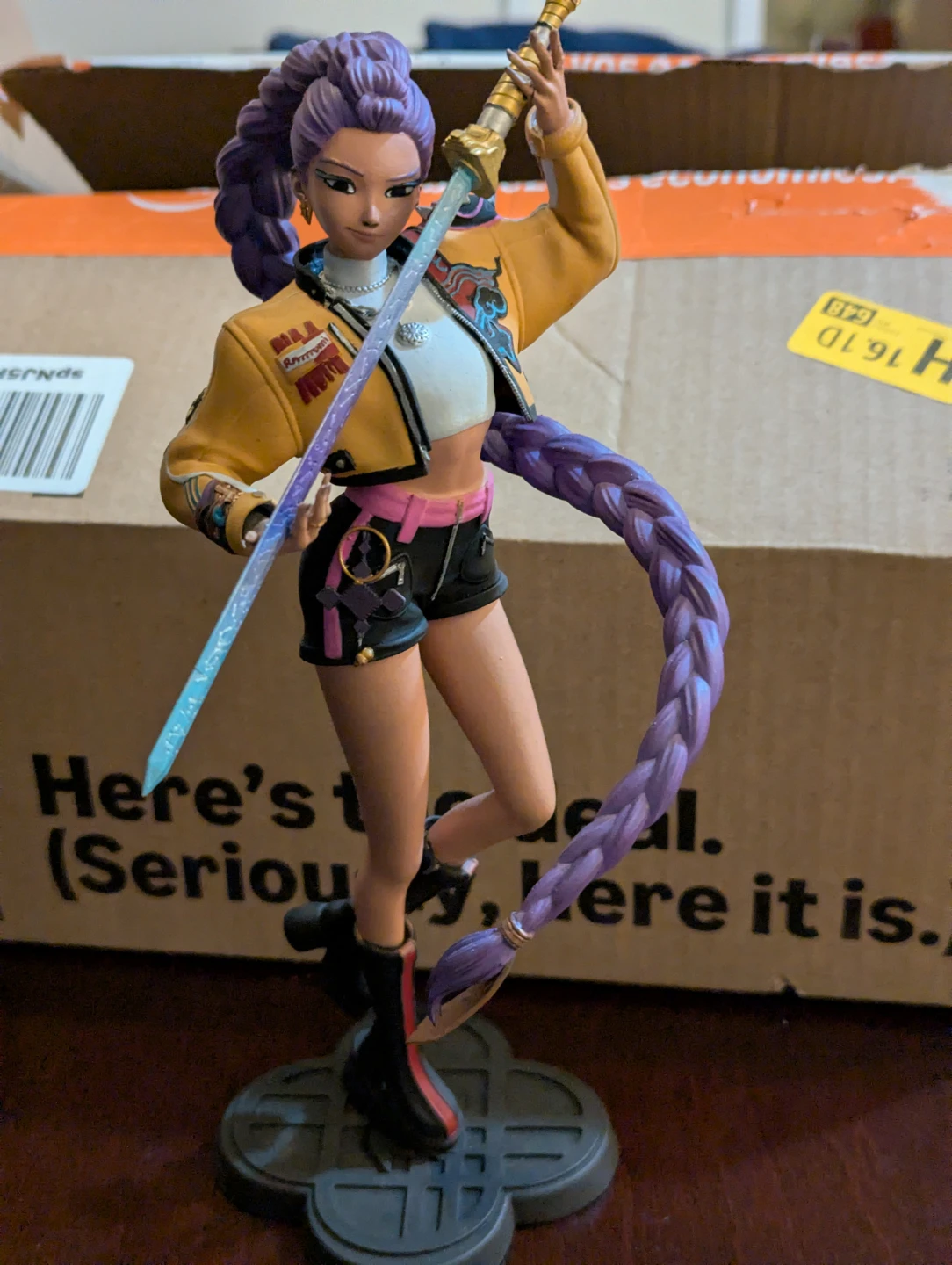Kpop Demon Hunters Figure with sword