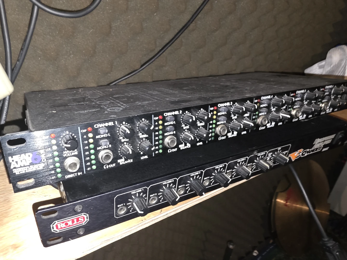 ART Head Amp 6 and Rolls RA62 Headphone Amps