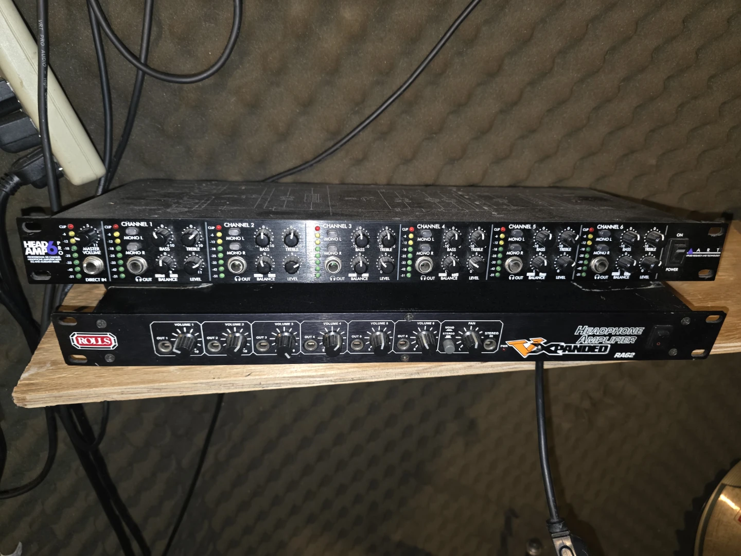 ART Head Amp 6 and Rolls RA62 Headphone Amps - photo 2