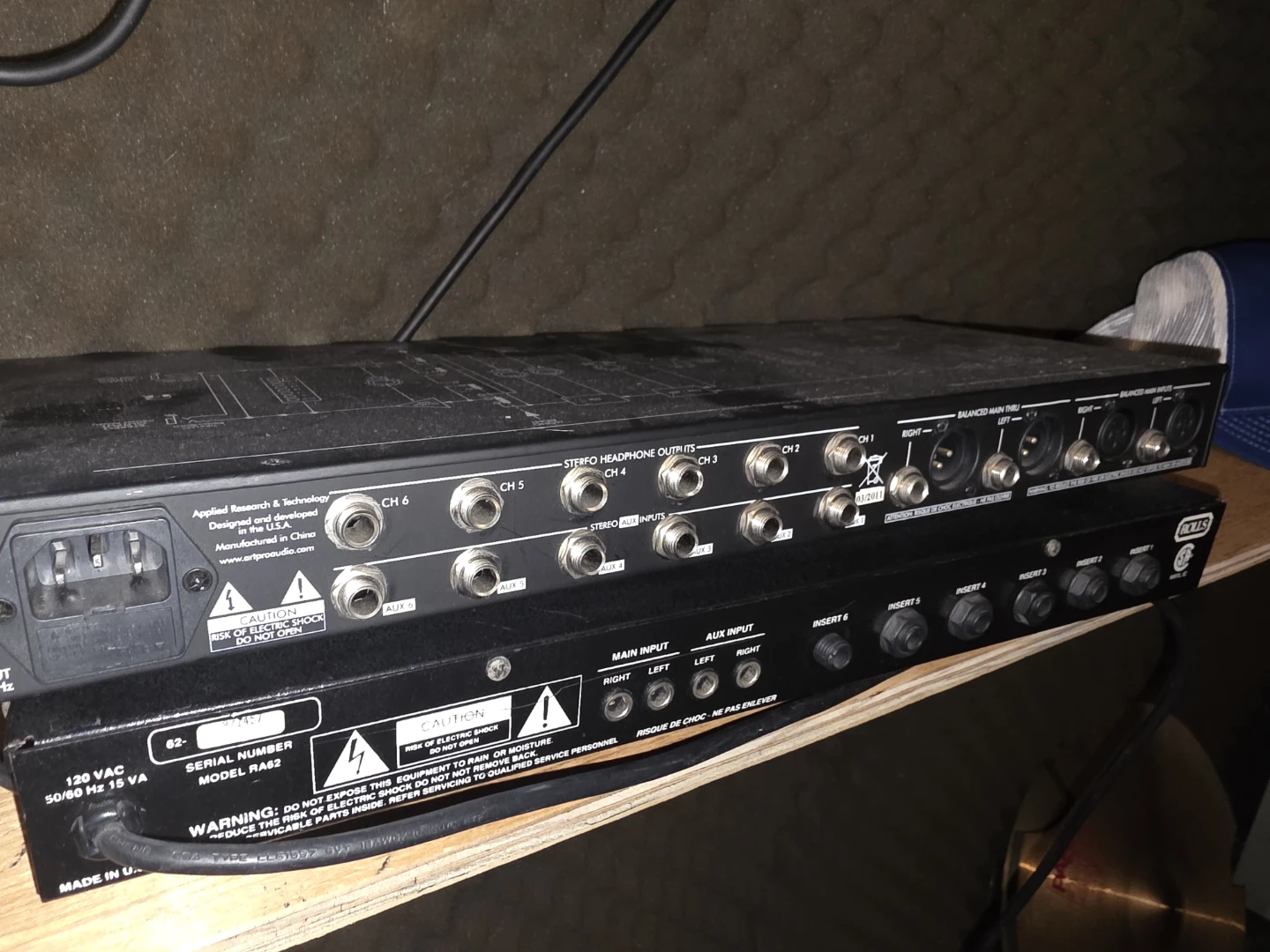 ART Head Amp 6 and Rolls RA62 Headphone Amps - photo 5