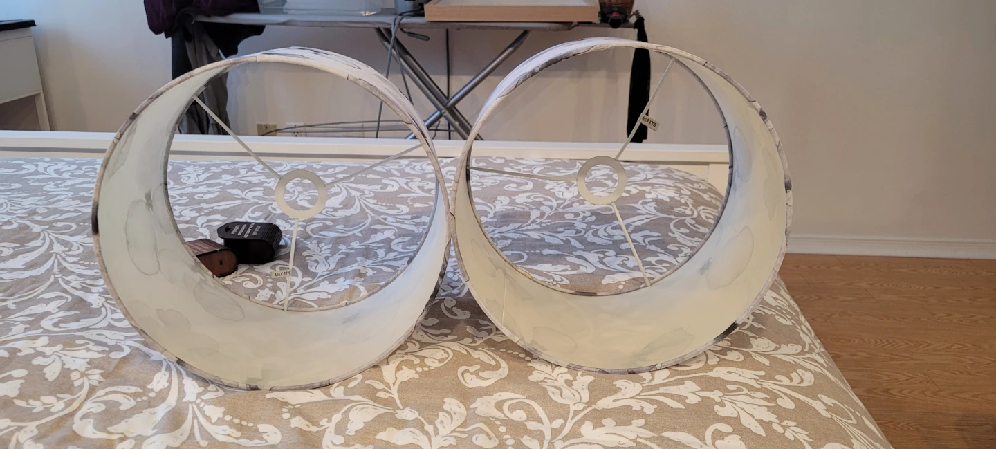 Set of 2 Drum Lampshades - photo 2