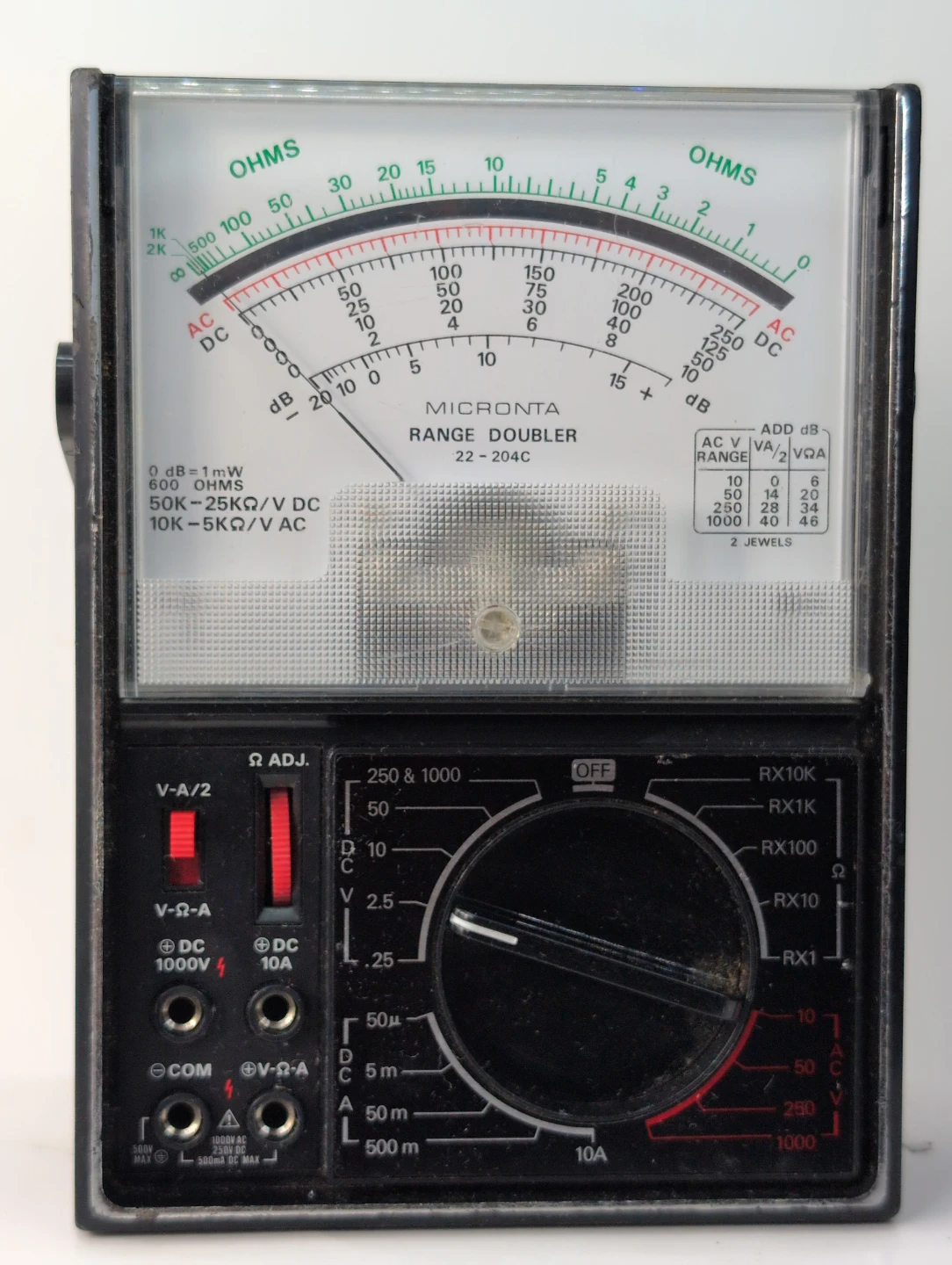 Micronta 22-204C Range Doubler Multimeter