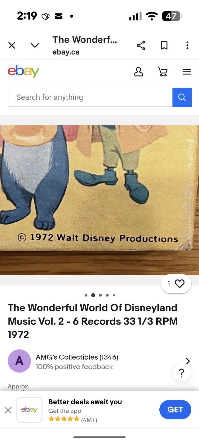 The Wonderful World of Disneyland Music Vol. 2 - 6 Records - photo 4