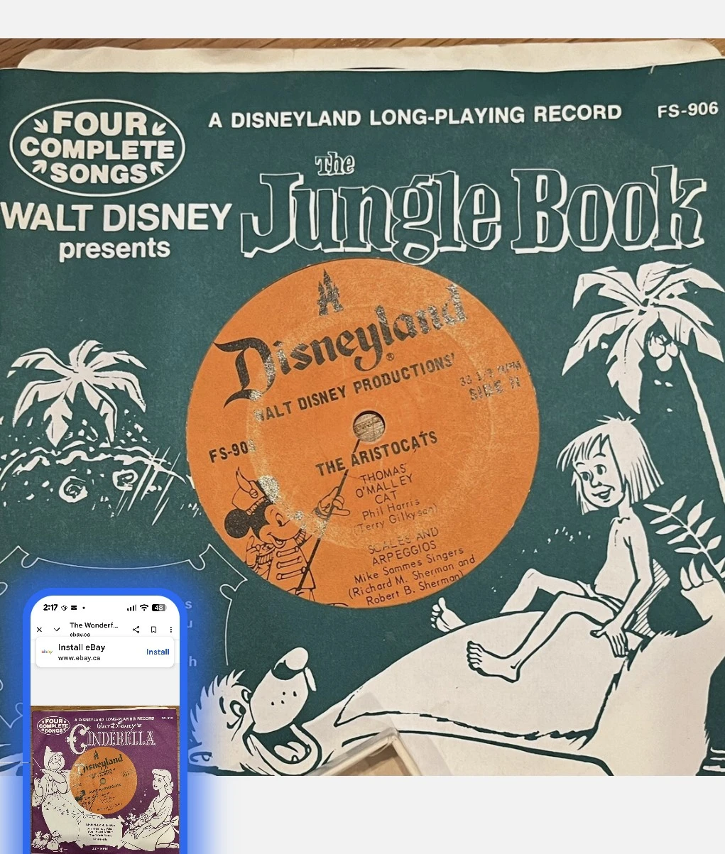 The Wonderful World of Disneyland Music Vol. 2 - 6 Records - photo 5