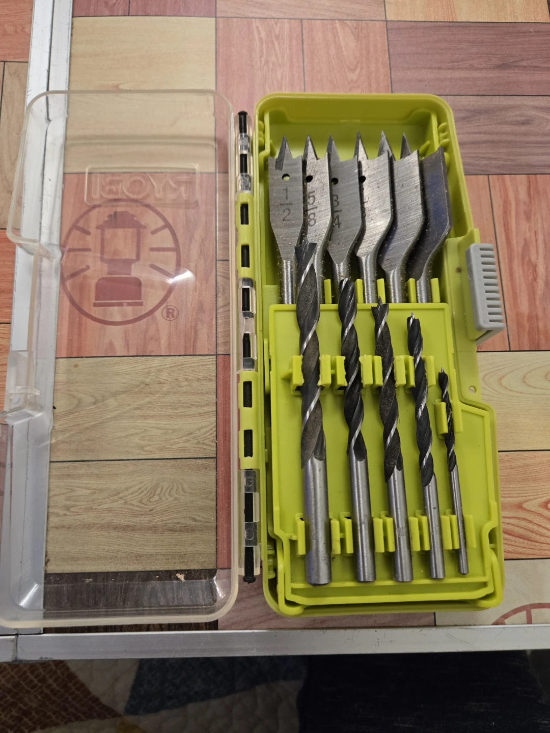 RYOBI Drill Bit Set with Spade Bits