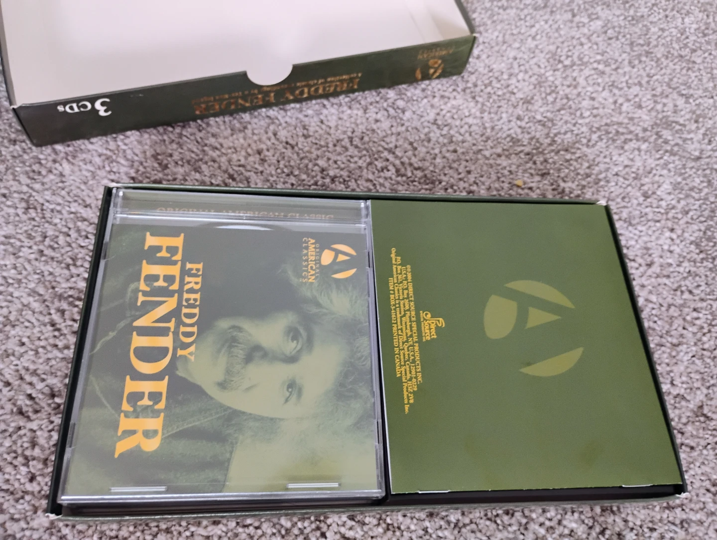 Freddy Fender Original American Classics 3 CD Box Set - photo 4